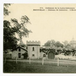 ESCOUBLAC - Château de Lesnérac. - L'Entrée