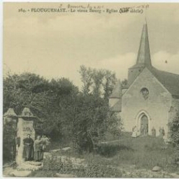 PLOUGUENAST. - Le vieux Bourg - Eglise (XIIIḞ siècle)