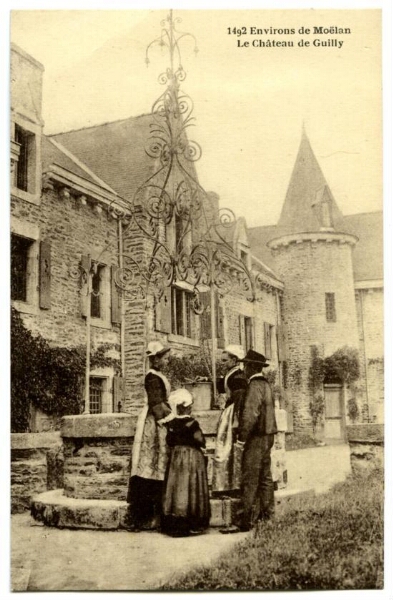 Environs de Moëlan Le Château de Guilly