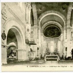 CAMPBON (L.-Inf.) - Intérieur de l'église - Le Choeur