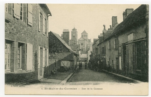 St-Aubin-du-Cormier.- Rue de la Garenne.