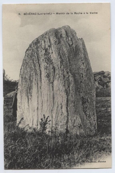 SEVERAC (Loire-Inf.) - Menhir de la Roche à la Vache
