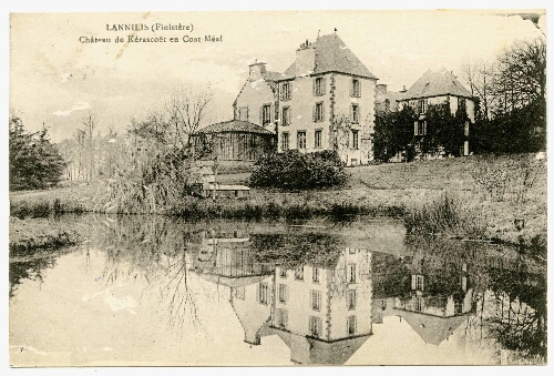 LANNILIS (Finistère) Château de Kérascoët en Coat-Méal