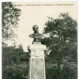 Guidel. - Monument élevé à la mémoire du Marquis de Polignac