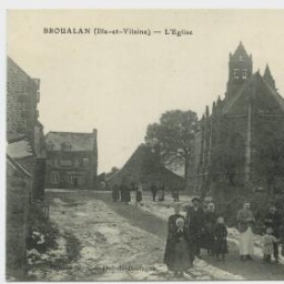 Broualan (Ille-et-Vilaine) - L'église