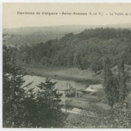 Environs de Guignen - Saint-Senoux (I.-et-V.) - La Vallée de la Vilaine et le Moulin de la Molière.