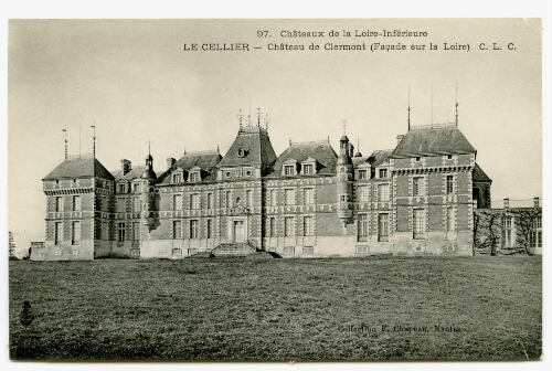 LE CELLIER - Château de Clermont (Façade sur la Loire)