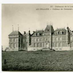 LE CELLIER - Château de Clermont (Façade sur la Loire)