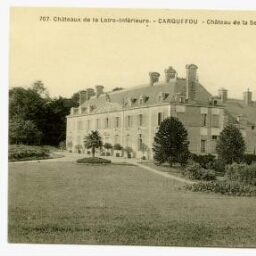 CARQUEFOU - Château de la Seilleraye, pris au Sud-Ouest