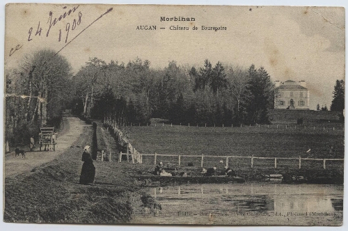 MORBIHAN AUGAN - Château de Baurepaire