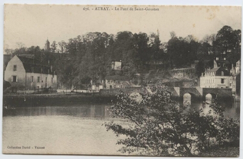AURAY. - Le Pont de Saint-Goustan
