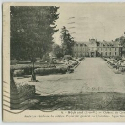 Bécherel (I.-et-V.). - Château de Caradeuc.