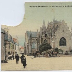 Saint-Pol-de-Léon.- Abside de la Cathédrale