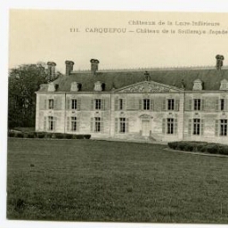 CARQUEFOU - Château de la Seilleraye (façade Ouest)