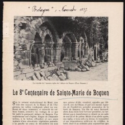 Salle capitulaire, abbaye Notre-Dame de Boquen (Plénée-Jugon)