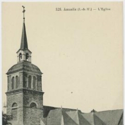 Amanlis (I.-et-V.). L'église.