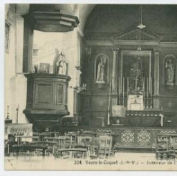 VEZIN-LE-COQUET (I.-et-V.) - Intérieur de L'Eglise.