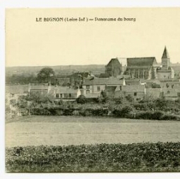 L-I LE BIGNON (Loire-Inf) - Panorama du bourg