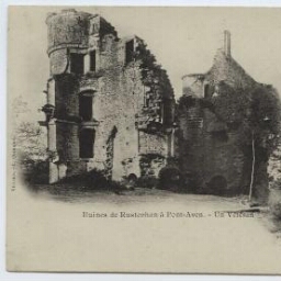 Ruines de Rustephan à Pont-Aven.- Un Vétéran