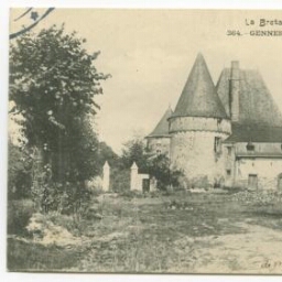 GENNES. - Château de la Motte.