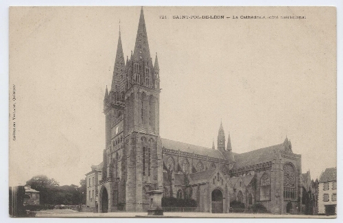 SAINT-POL-DE-LEON - La Cathédrale, côté méridionnal