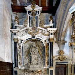 Retable dédié à la Vierge de l'église Saint-Sulpice