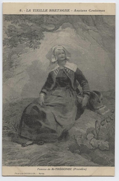 Femme de St-THEGONEC (Finistère)