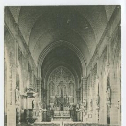 FOUGERES - Intérieur de l'Eglise Saint-Léonard G. F.