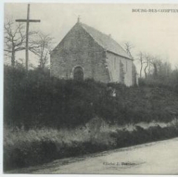 Bourg-des-Comptes (I.-et-V.)- La chapelle et la croix