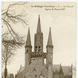 Le Faouët Eglise Saint-Fiacre XVḞ
