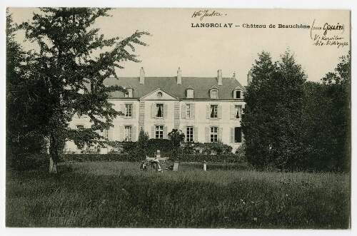 LANGROLAY - Chateau de Beauchêne