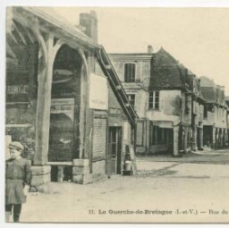 La Guerche-de-Bretagne (I.-et-V.) - Rue du Cheval-Blanc.