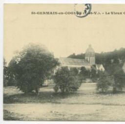 SAINT-GERMAIN-EN-COGLES (I.-et-V.) - Le Vieux Château et l'Eglise