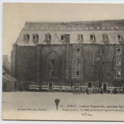 AURAY - Caserne Dugesclin, ancienne Eglise du Saint-Esprit.