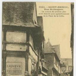 SAINT-BRIEUC - Rue St-Jacques.