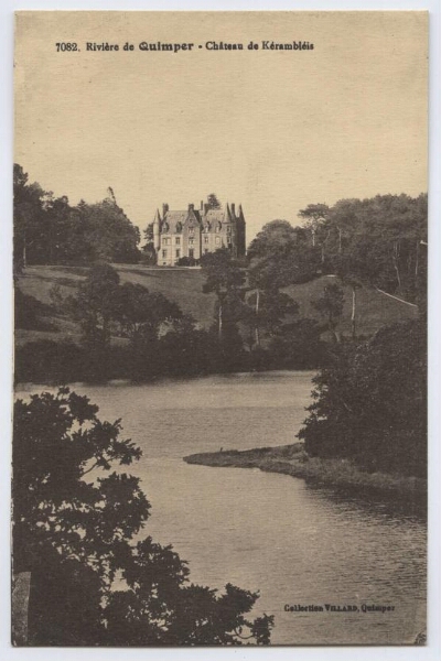 Rivière de Quimper Château de Kérambléis