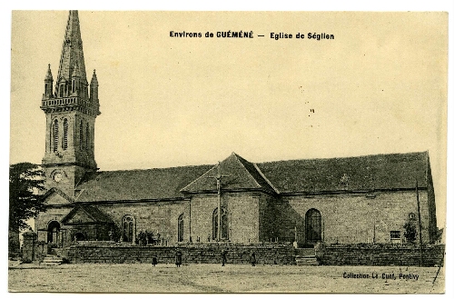 Environs de GUÉMÉNÉ - Eglise de Séglien