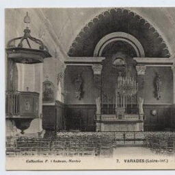 Varades (Loire-Inf.) - Intérieur de l'Eglise