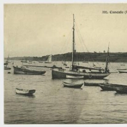 Cancale (I.-et-V.) - Le Port à Marée haute