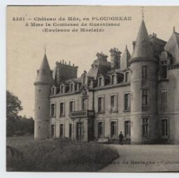 Château du Mûr, en PLOUIGNEAU à Mme la Comtesse de Guernissac (Environs de Morlaix)