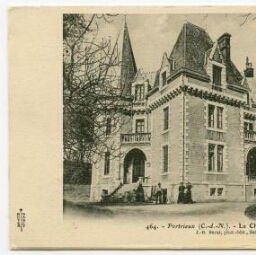 Portrieux (C.-du-N.). - Le Château, vue prise du Parc.