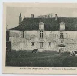 Bourg-des-Comptes (I.-et-V.)- Château de la Rivière-Cherel