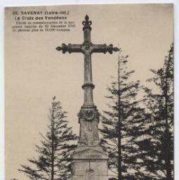 SAVENAY (Loire-Inf.) La Croix des Vendéens.