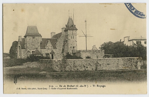 Ile de Bréhat (C.-du-N.) - Ti Royagu.
