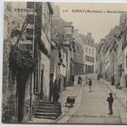 AURAY (Morbihan). - Rue du Château