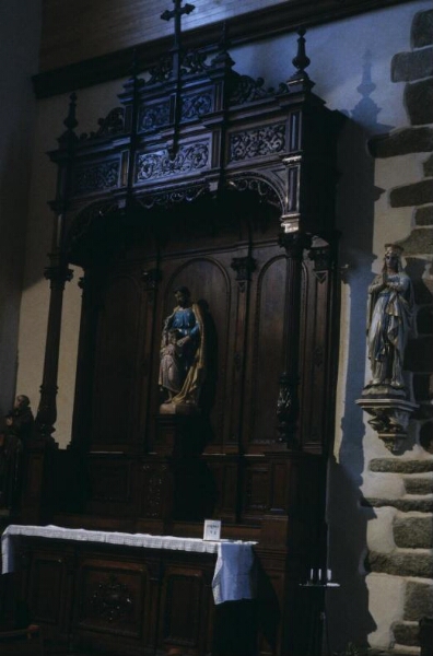 Retable dédié à saint Joseph de l'église Saint-Martin