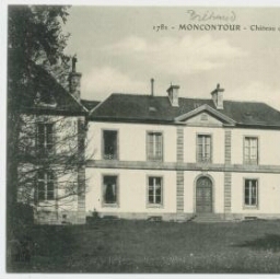 MONCONTOUR. Château de Launay. Façade principale