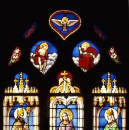 Verrière du choeur de l'église Saint-Brieuc
