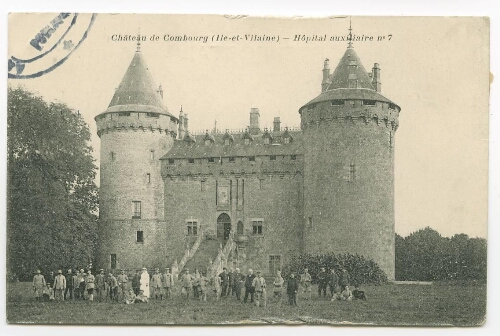 Château de Combourg (Ile-et-Vilaine) Hôpital auxiliaire nḞ