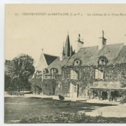 CHATEAUNEUF-de-BRETAGNE (I.-et V.). - Le Château de la Basse-Motte.